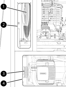 Keilriemen entfernen
