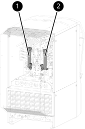 Lage der Zwischenabscheider