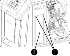 Rechte Keilriemenabdeckung demontieren