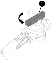 Kondensat-Ablasshahn des Kondensat-Sammelbehälters öffnen